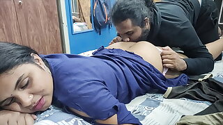 Horny Mallu Housewife Strips Naked And Jerks Off Her Young College Buddy In Secret