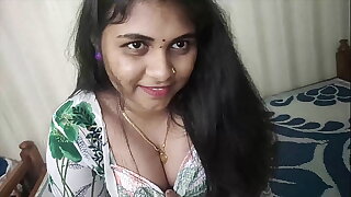 Indian Girl In Bed With Lover, Sharing Soft Kisses And Playful Touches