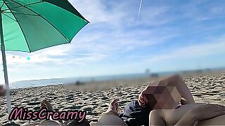 French Teacher Nudist Beach Legs Open Pussy Flash Masturbating Wet Pussy Public Risk Caught Voyeur