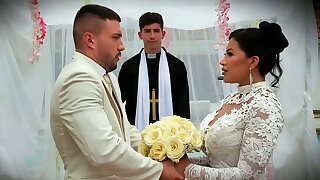 Martix's Wedding Chapter III - The best man roughly fucks Mariana hours before the wedding
