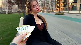 Poor Student Girl She Believed That it's just a gift
