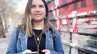 PutaLocura - Torbe seduce por la calle a latina cachonda Ana Bad y se la folla