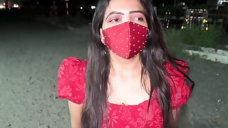 Hot Girl asks Stranger for the lift