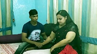 Indian teen boy fucking his sexy hot bhabhi secretly at home! Best indian teen sex