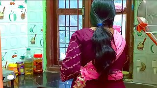 Indian Hot Maid XXX fuck in kitchen.