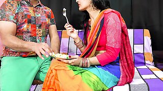 Step-Sister XXX Anal sex in saree with clear hindi audio