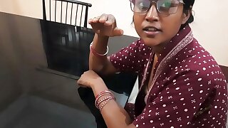 Friends Step Mom Fucked by Me - Real Indian Desi Bhabi Sex in Hindi - Kitchen Sex