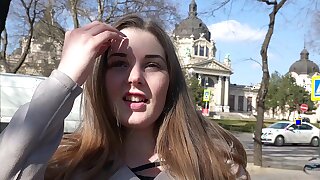 German Scout - 18Yr Young Curvy Big Tits Lucie Pickup And Fuck