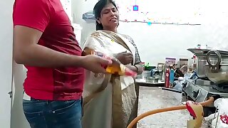 Indian Step Mother-in-law Fucked by Her Son in-law - Hindi Clear Audio