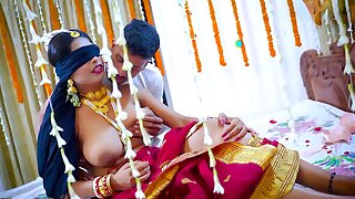 Newly Married Bhabhiji Fucked By devar Blindfolded