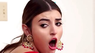 2 Indian-American Step Sisters Share A Cute White Guy - Julia James, Laynee James, Axel Haze