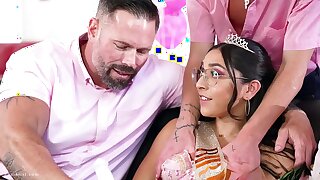 My Family Fucked Me for My 18th Birthday Ritual - Famlust