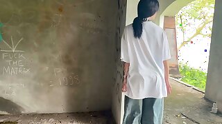 Fucked an alt girl in an abandoned building