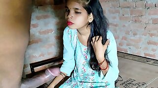 Indian girl getting fucked by her stepbrother for the first time.
