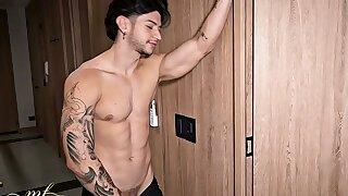 My friend's husband puts his big cock in me and we end up having a threesome - Monique Fuentes, Andrea Castro and Zack Whiter