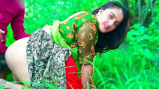 Dehati Village girl outdoor fun, jija sali fuck, Dehati gav ki ladki apne jiju ke sath khet pr gai or jiju se chudai hindi audio