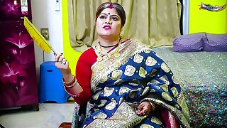 Desi Oldest Step Mom Hardcore Fuck With Her Step Son When They Were Alone At Home (Hindi Audio)