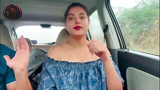 Indian Beautiful Stepsister Taken Outdoors and Fucked Hard When She Was Alone in the Car