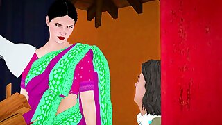 Desi Indian Horny Bhabhi Bhabhi Seduced Young Tenant For Hard Fuck Hindi