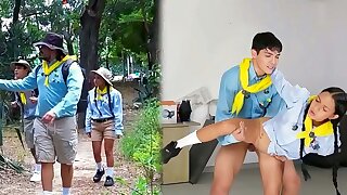 My Students Sneak Away For A Secret Fuck