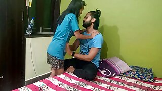 Juicy 18 Year Old Skinny Desi Girlfriend Fucked By Indian Hunk