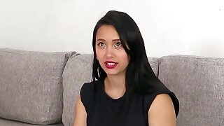 Petite Colombian Teen Railed Deep In The Ass With Her Panties To The Side