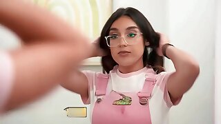 His Girlfriend Violet Gems Said No To Butt Stuff, So He Fucked Her Stepmom Luna Star Behind Her Back