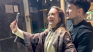 Conheci um gato roludo no pagode, levei ele embora, chupei no carro enquanto corno dirigia e dei gostoso no quarto - COMPLETO NO RED