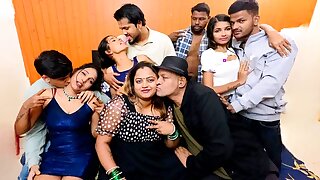Indian Best Gangbang threesome foursome Desi Hardcore Group Sex Video