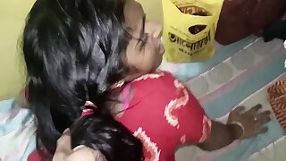 Desi Wife in Red Dress Gets Oiled Ass & Hard Doggy Fuck - Homemade