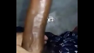 Oiling my desi Dick