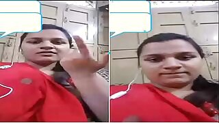 Horny Desi Girl Showing Her Boobs and Pussy on Video Call Part 4