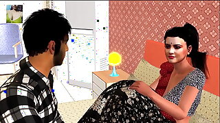 Desi Bhabi Wanted A Good Hardcore Fuck From Husband'_s Friend