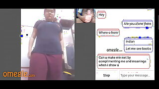 Big boobs Indian Omegle girl