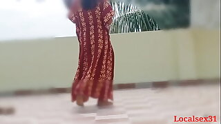 Desi Indian Village Married Bhabi Red Saree Fuck ( Official Video By Localsex31)