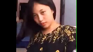 Eastern Indian girl showing boobs and fingering