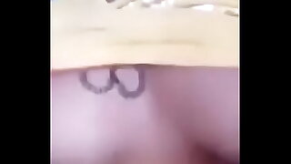Beautiful Indian Girl Play With Her Breast