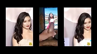 Indian Bollywood Actress Shraddha Kapoor BBC Cock Tribute