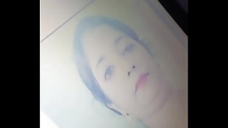 Cum tribute on sexy fat maami