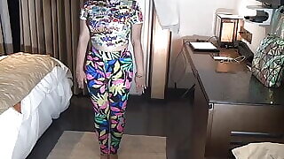 A desi Girl went on to fucking session while Yoga practice was there