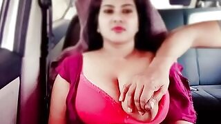 Huge Boobs Indian Step Sister Disha Rishky Public Sex in Car - Hindi Crear Audio