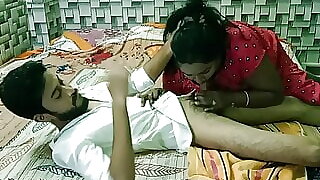 Hot Porshi Bhabhi Pheli sex with New devar! Hot sex