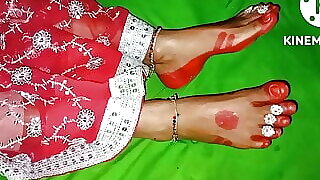 Indian newly Bhabhi suhagrat first night sex