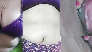 My Desi Indian aunty cheating her boyfriend Sex chat her x boyfriend