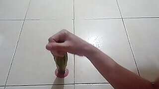 Fucking my Hot Indian Vibrator in the Shower
